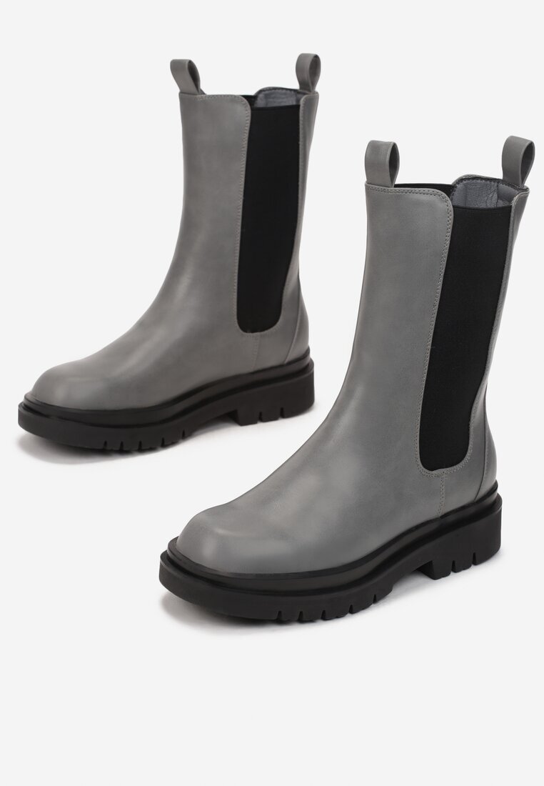 vices Botine Gri Lineanor