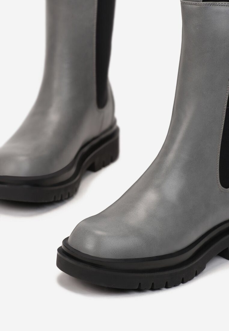 vices Botine Gri Lineanor