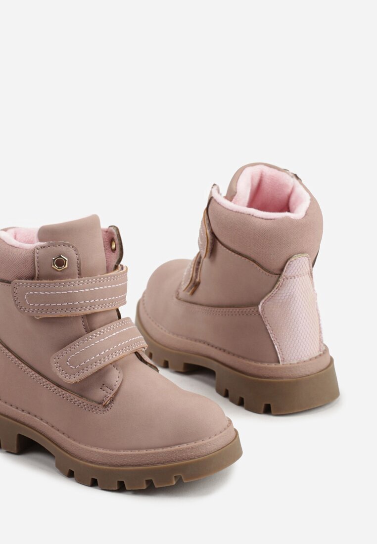 vices Botine Roz Trappers cu scai Nelusela
