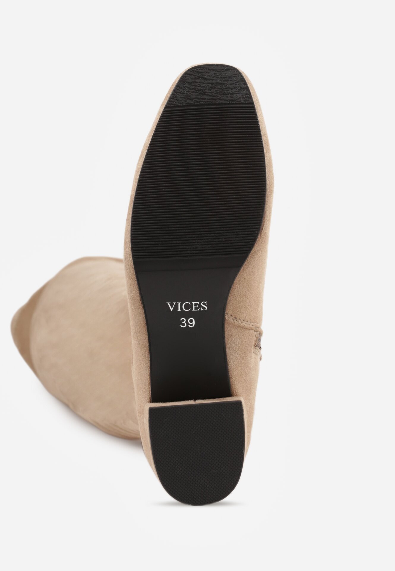 vices Cizme Bej Decorous