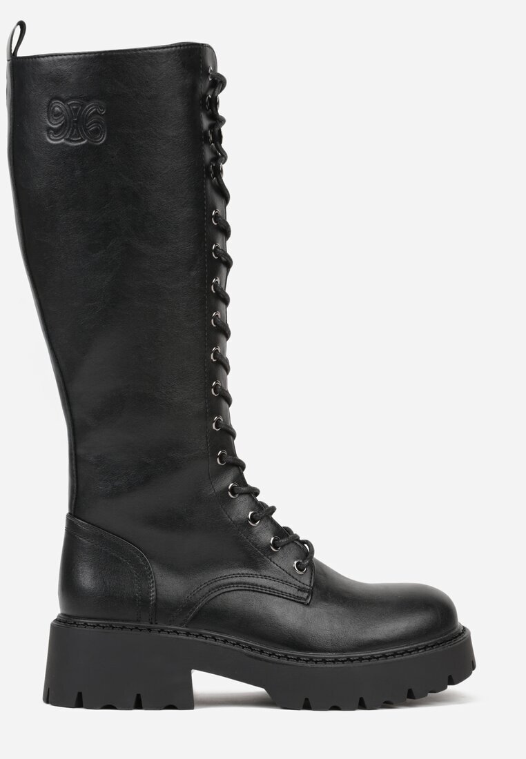 vices Cizme Negre Grunge în Stil Muncitorilor Uniama