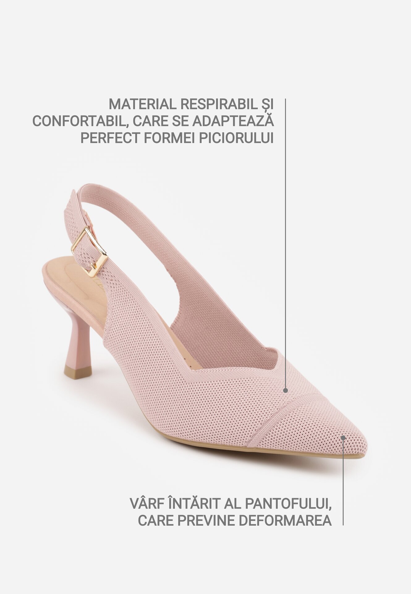 vices Pantofi cu toc Roz
