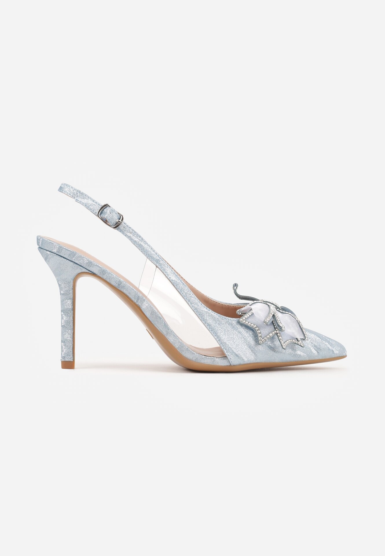 vices Pantofi stiletto Argintii