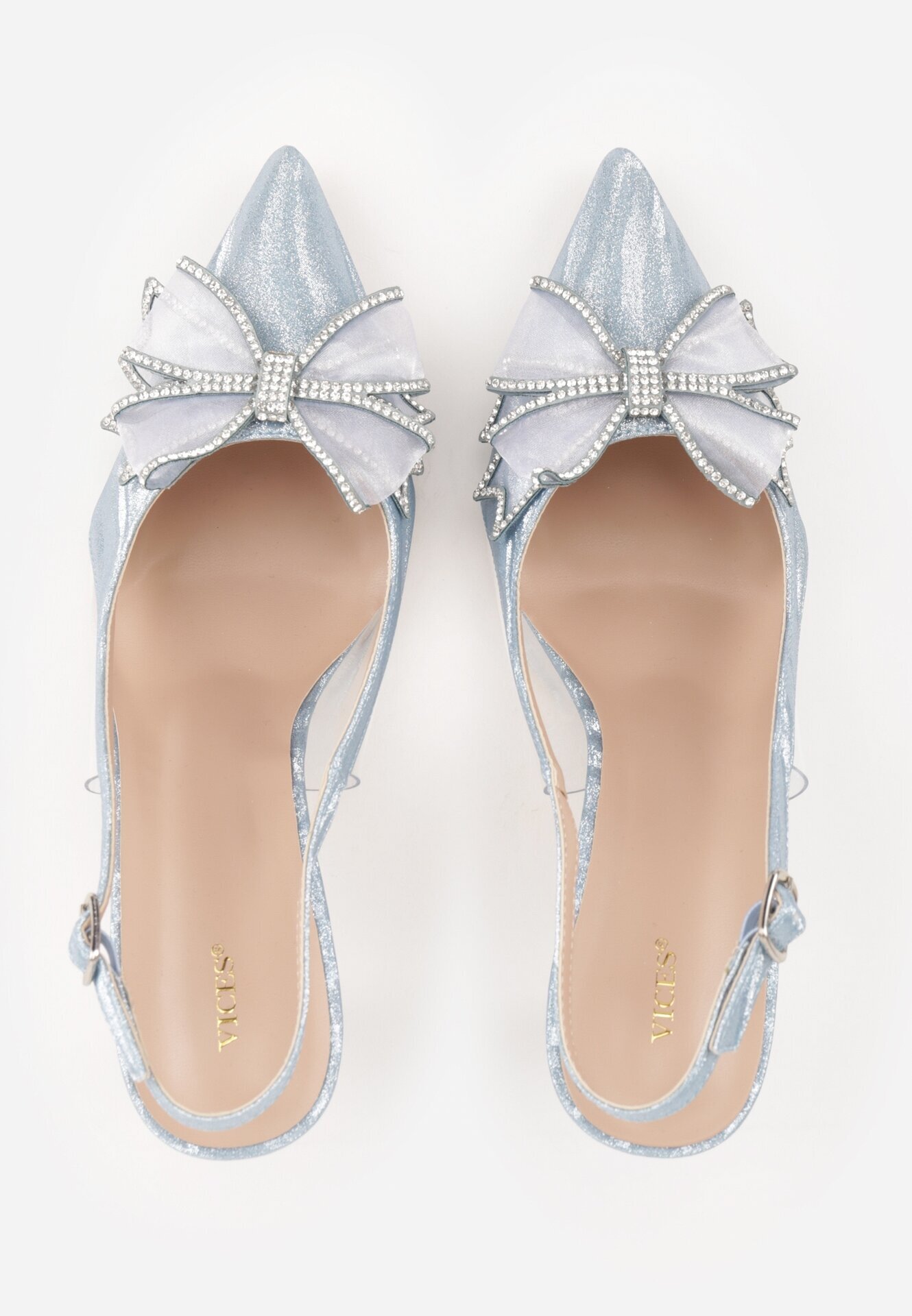 vices Pantofi stiletto Argintii
