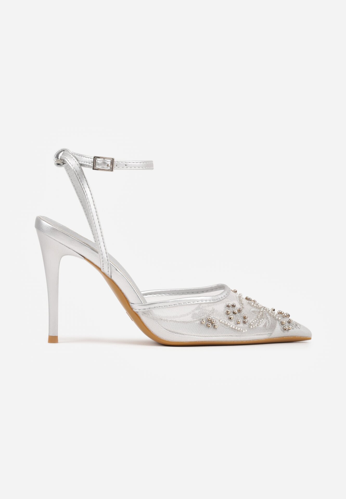 vices Pantofi stiletto Argintii