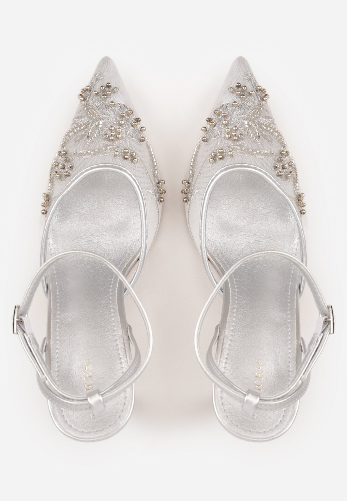 vices Pantofi stiletto Argintii