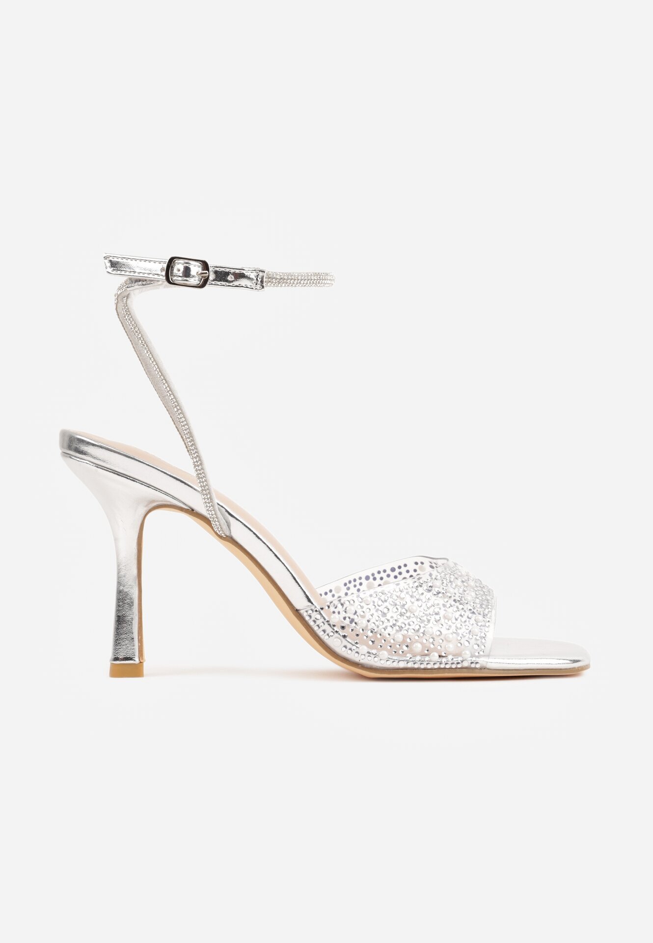 vices Pantofi stiletto Argintii