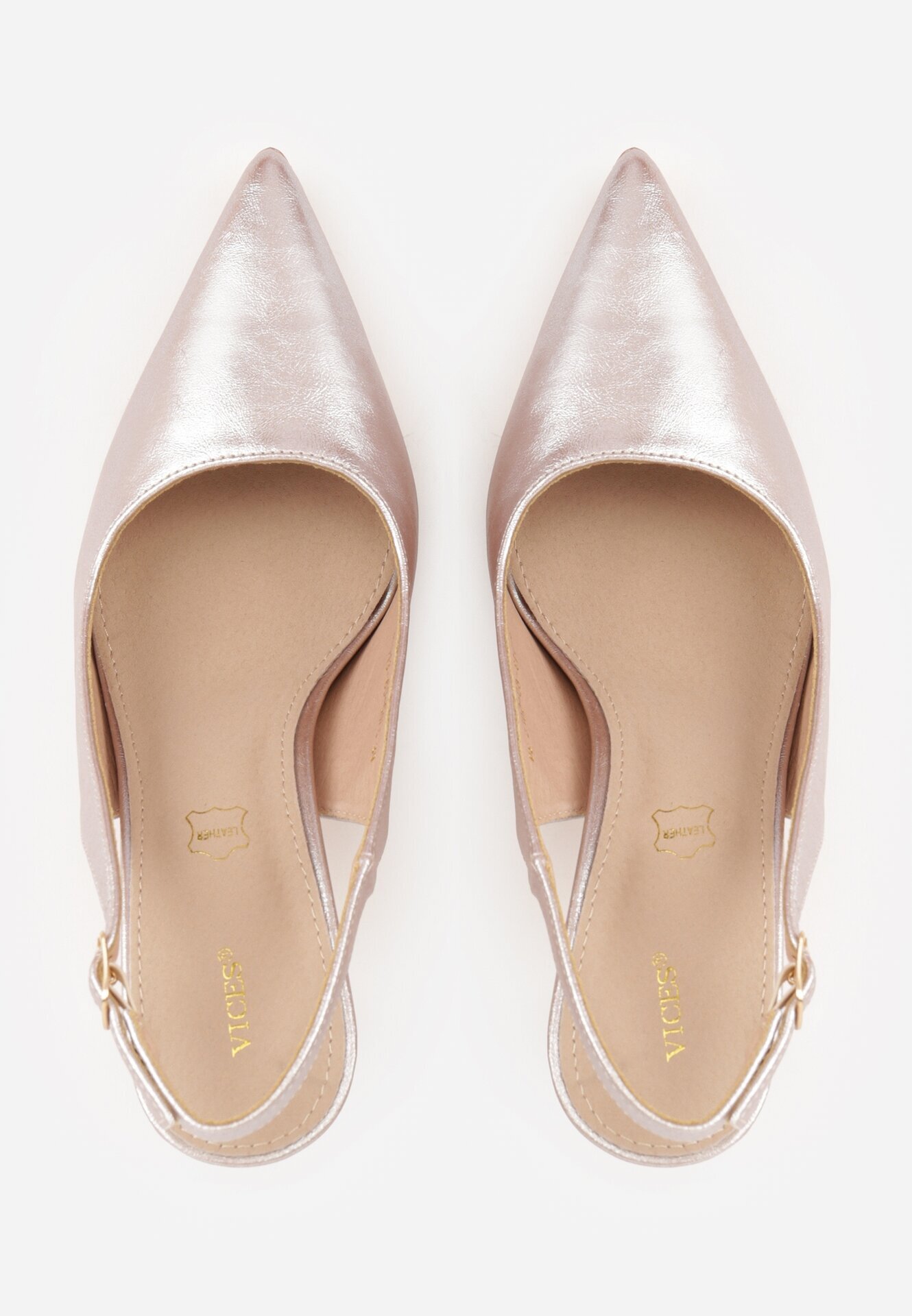 vices Pantofi stiletto Aurii