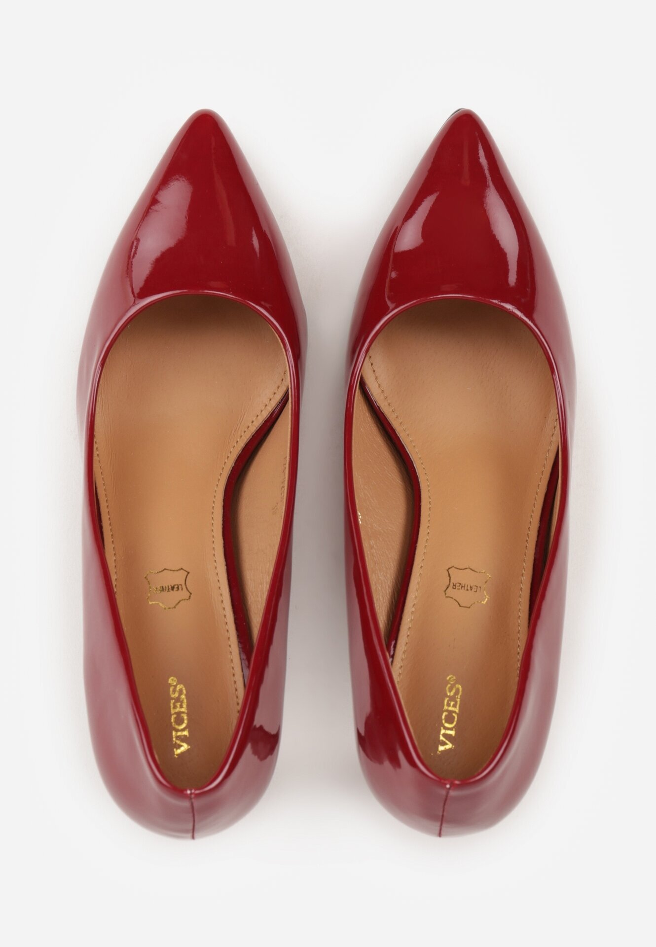 vices Pantofi stiletto Bordo Clasici Lăcuiți Naoise