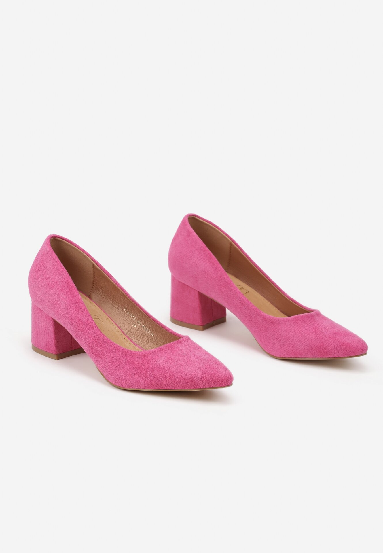 vices Pantofi stiletto Fucsia pe Toc cu Branț din Piele Valaria