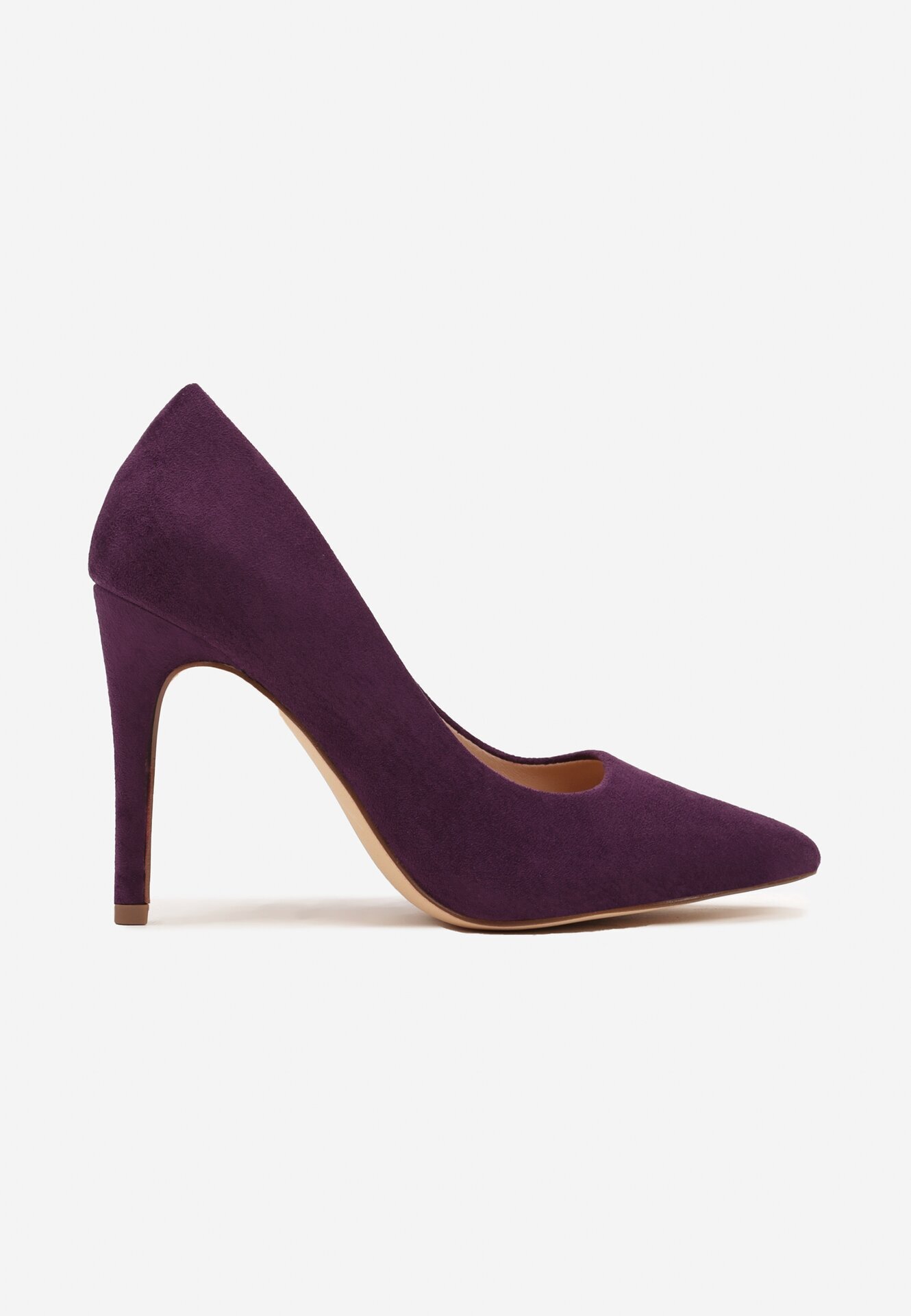 vices Pantofi stiletto Mov Clasici cu branț din piele Bellinna