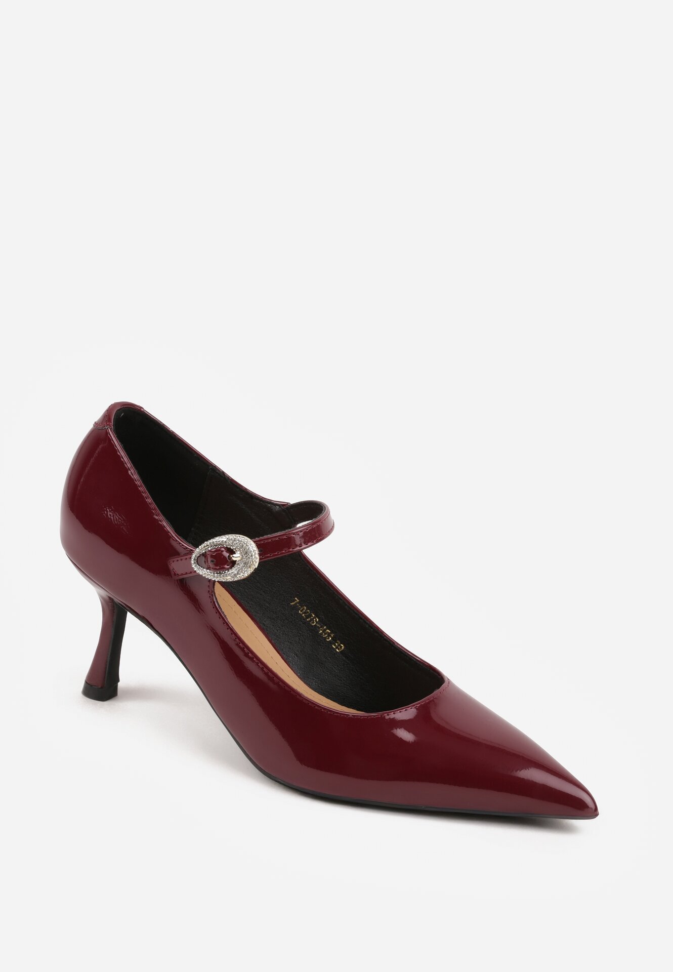 vices Pantofi visinii cu toc stiletto cu baretă decorativă Romilira