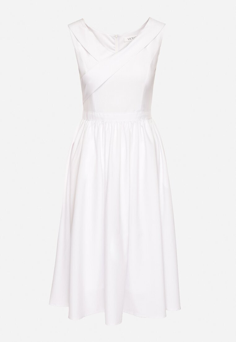 vices Rochie Albă Clasică Cloș Tolissela
