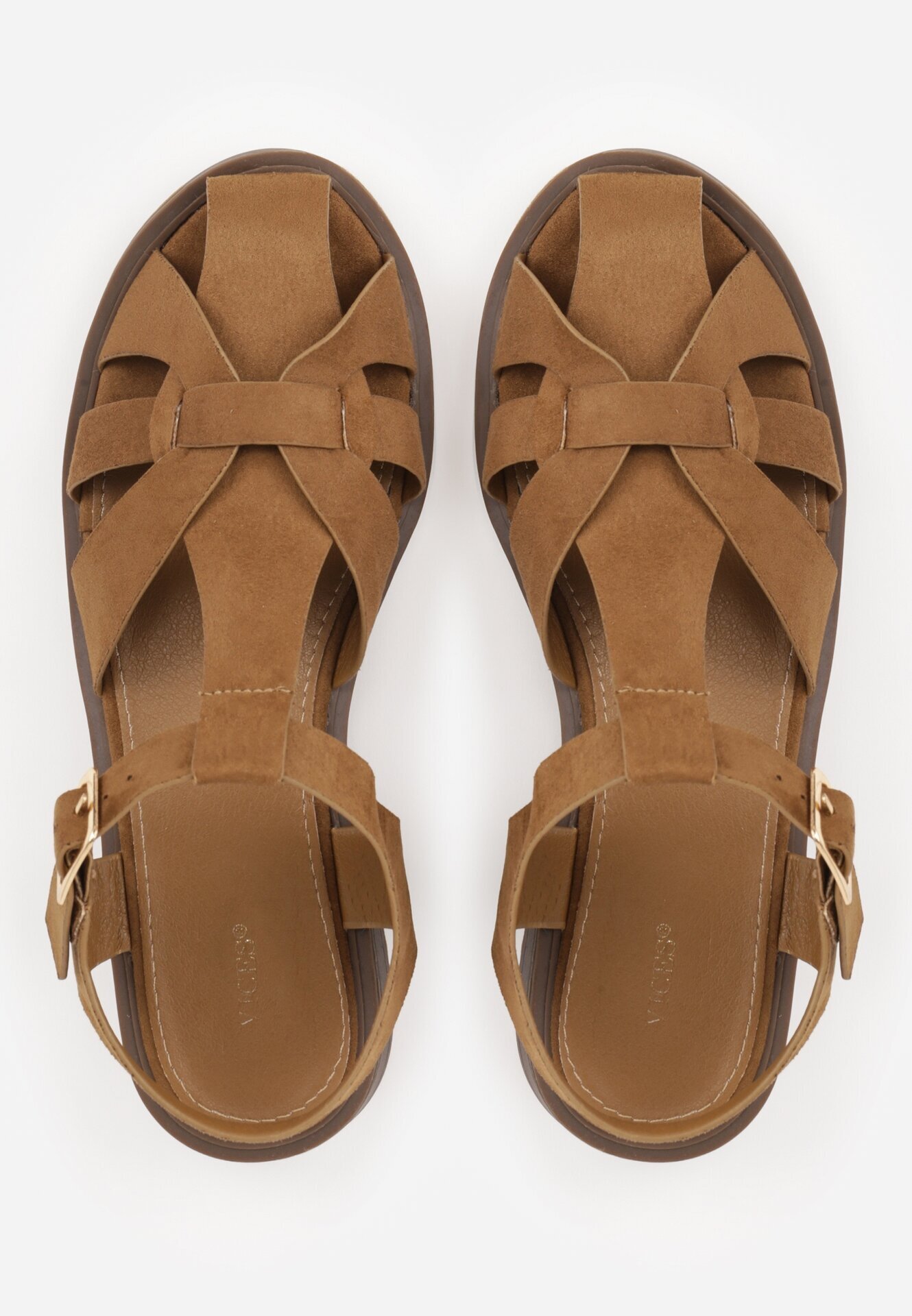 vices Sandale în stil retro cu barete împletite Haidanassa Verzi