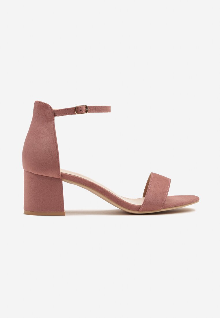 vices Sandale Roz cu Toc în Stil Clasic Jelhiris