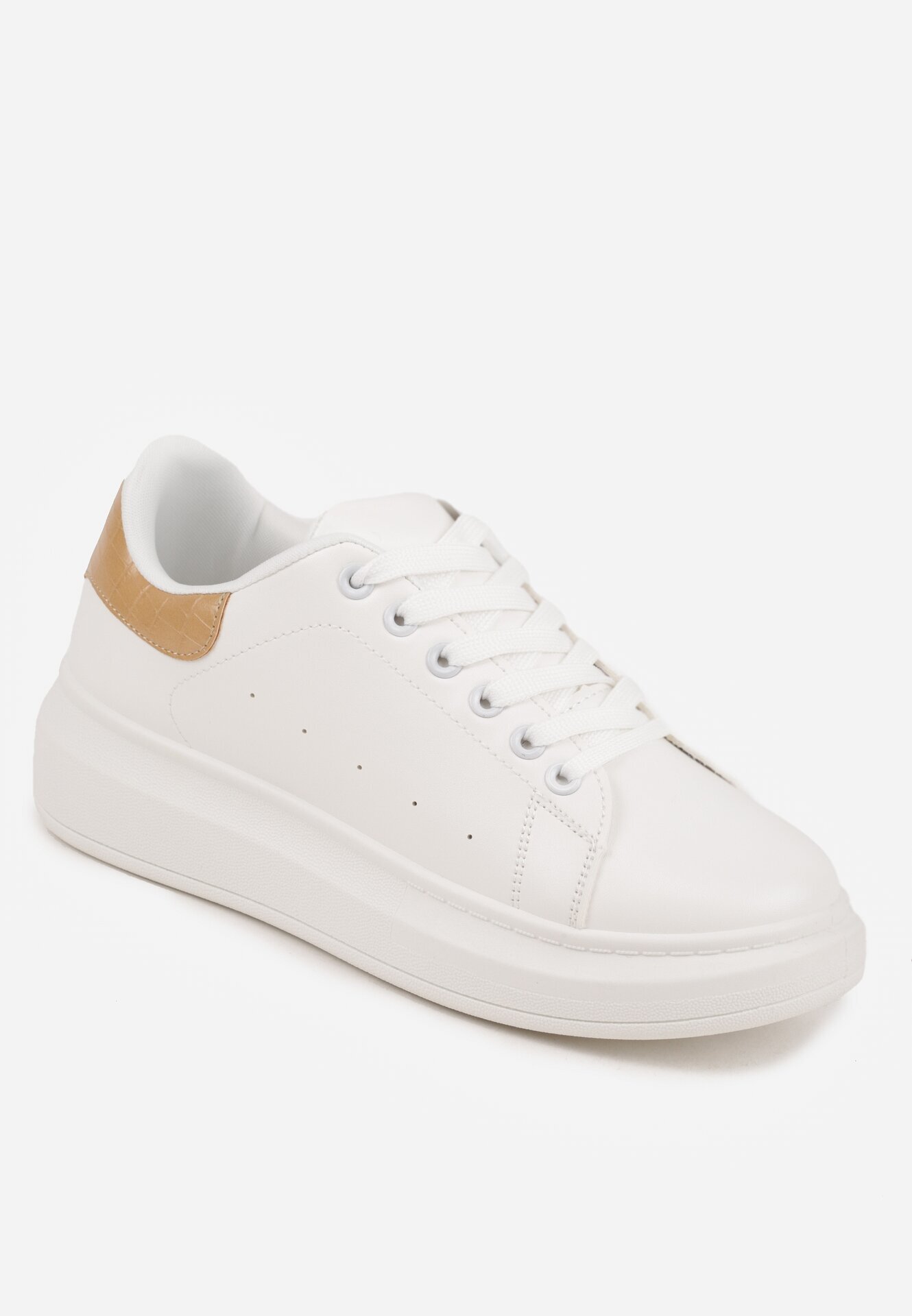 vices Sneakers Alb-Bej cu Talpă Groasă Hypnotic
