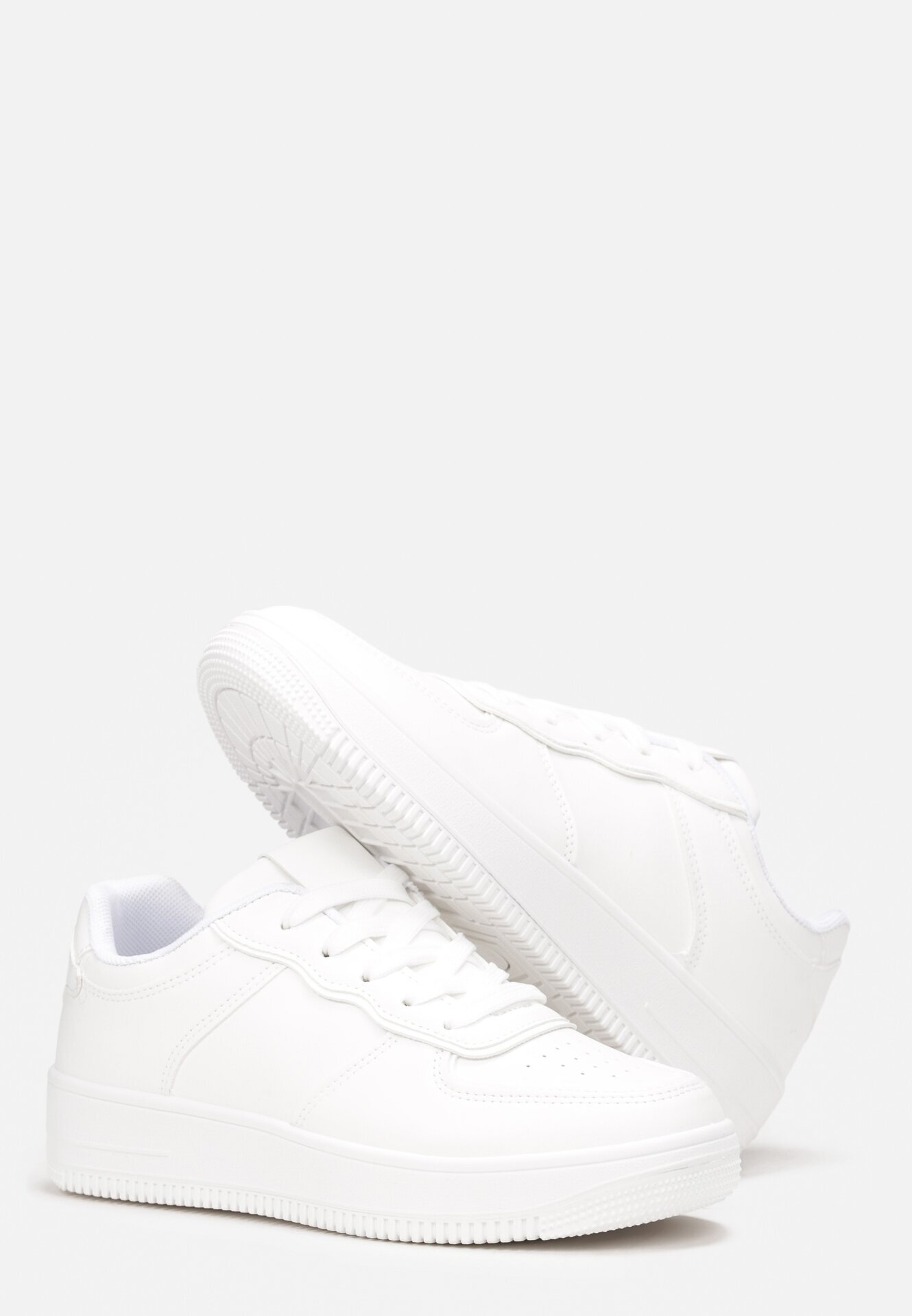 vices Sneakers Albi Cu șireturi Finos