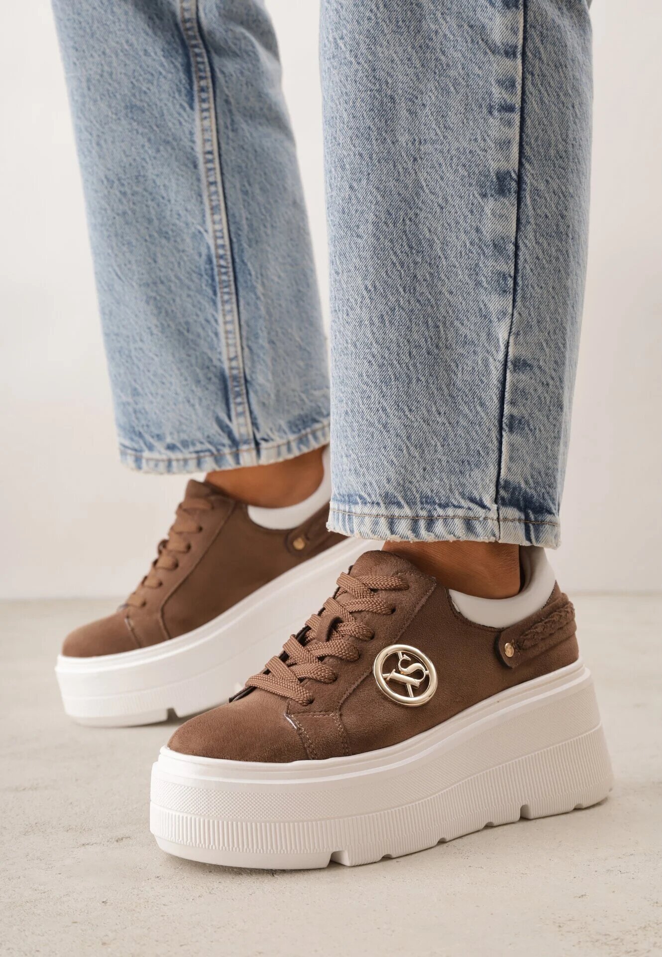 vices Sneakers Bej închis
