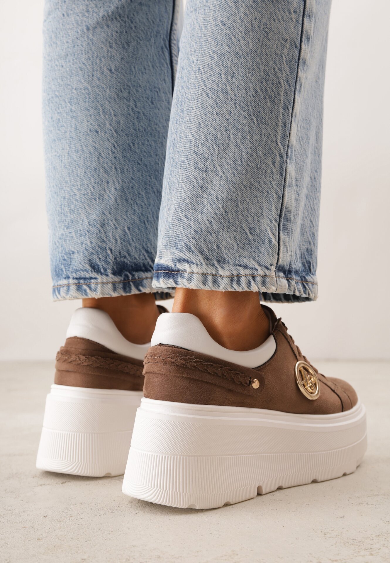 vices Sneakers Bej închis