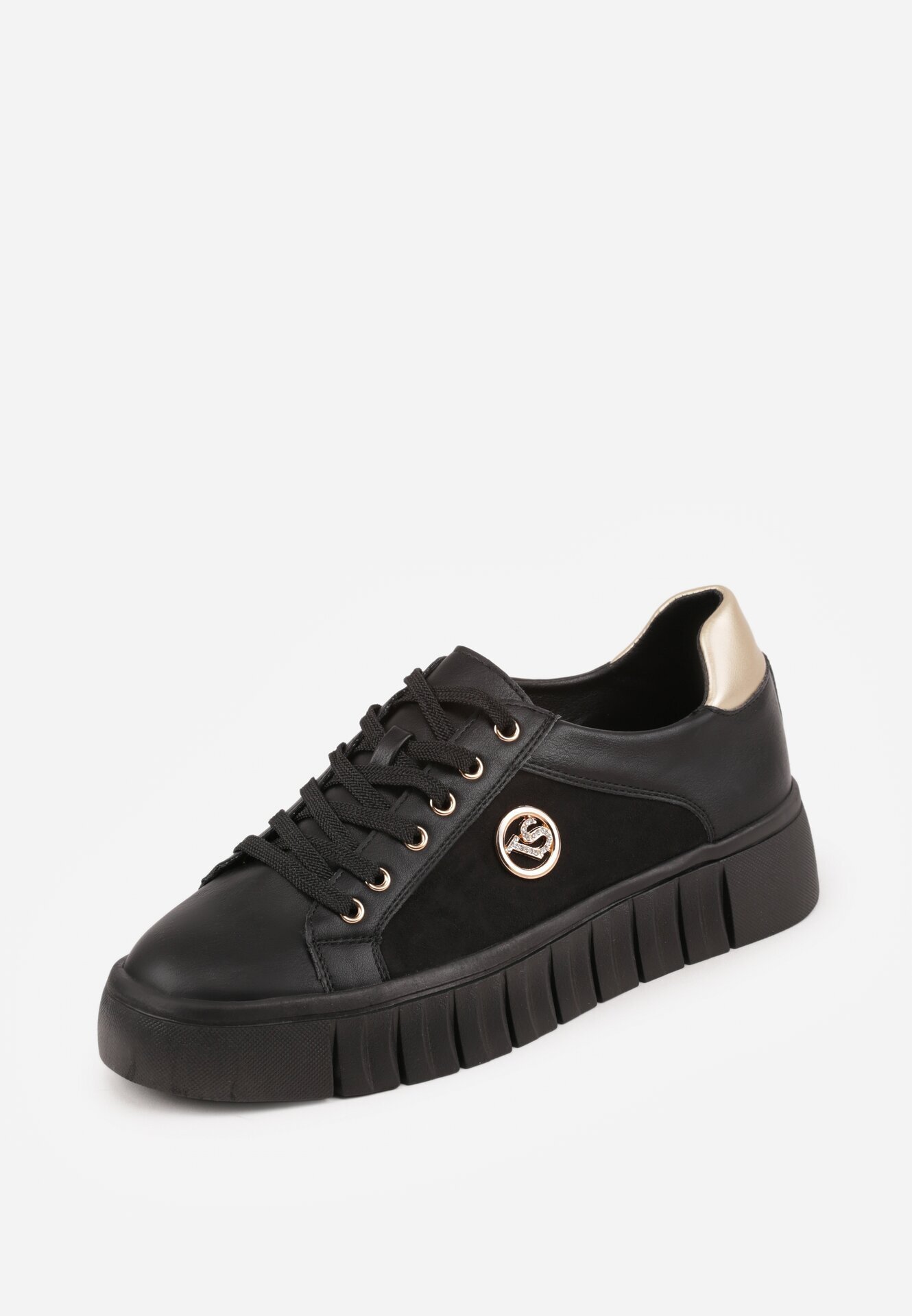vices Sneakers Negru cu argintiu