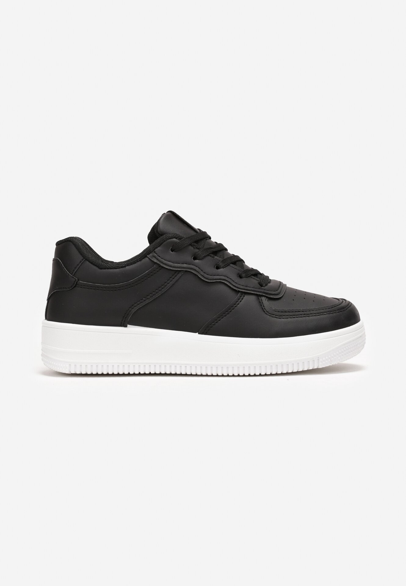 vices Sneakerși Negru și Alb șiretați Finos