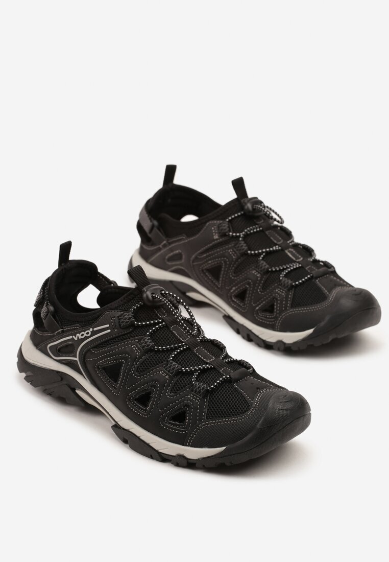 vico Pantofi Sport Negri Adidași cu Model Geometric Ainira