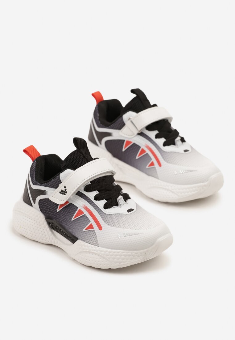 wink Ghete Sport Sneakers Negri cu Model Geometric Tellinoria