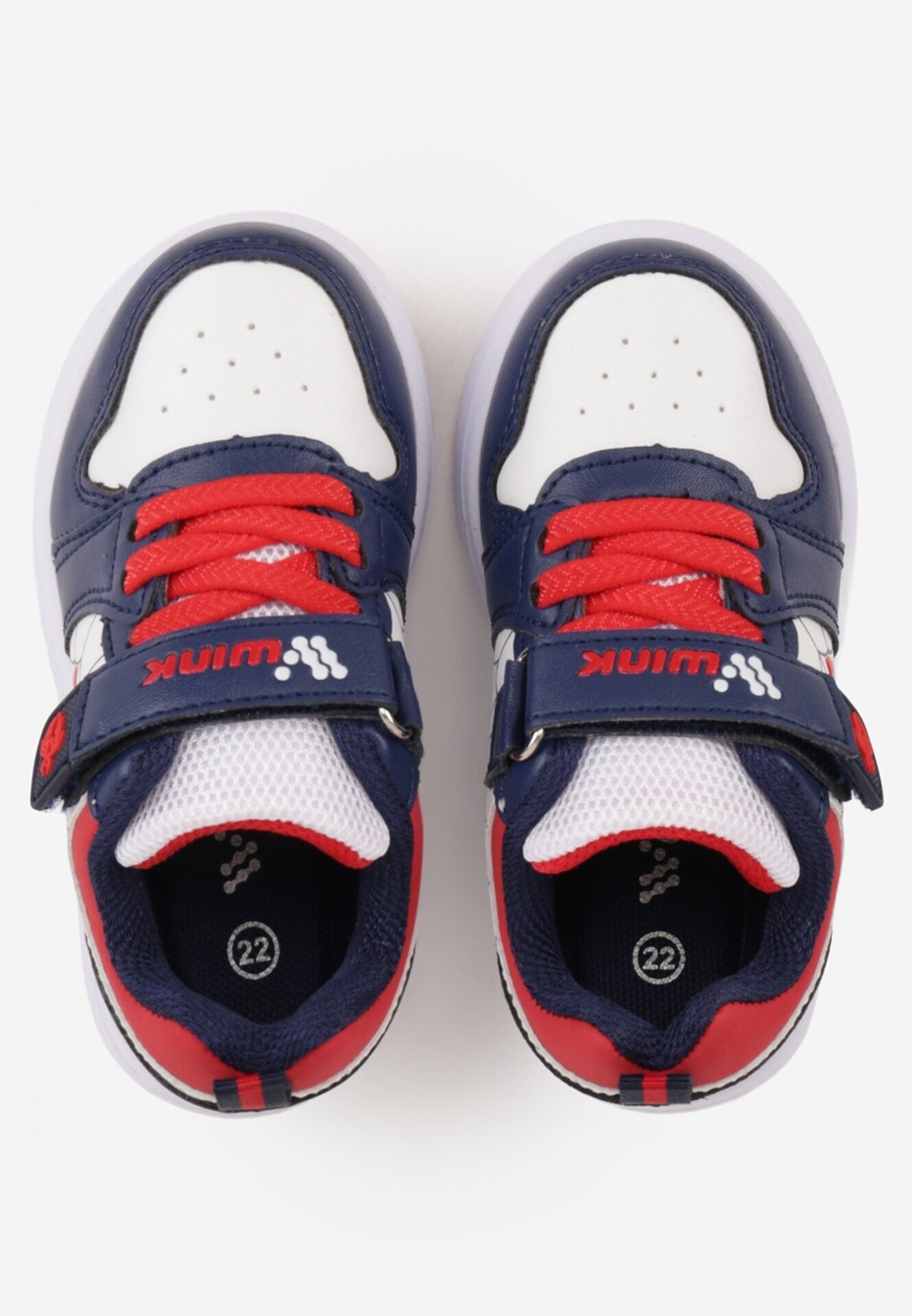 wink Pantofi sport Alb cu bleumarin