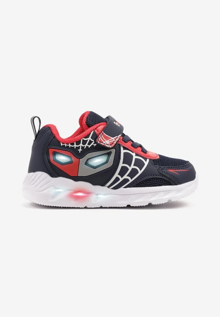 wink Pantofi Sport Bleumarin cu Talpă Luminoasă și Imprimeu Decorativ cu Scai Wiorae