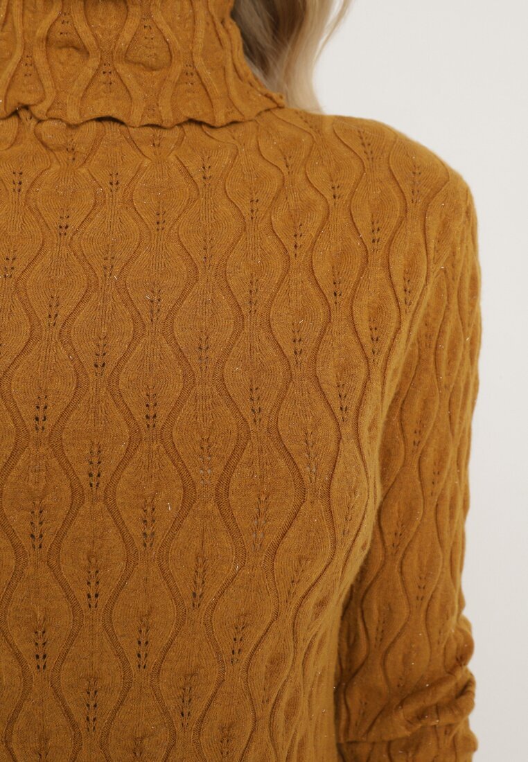 wool fashion Maletă Maro deschis din Viscoză Decorată cu Model în relief și Fir metalic Ilamirael