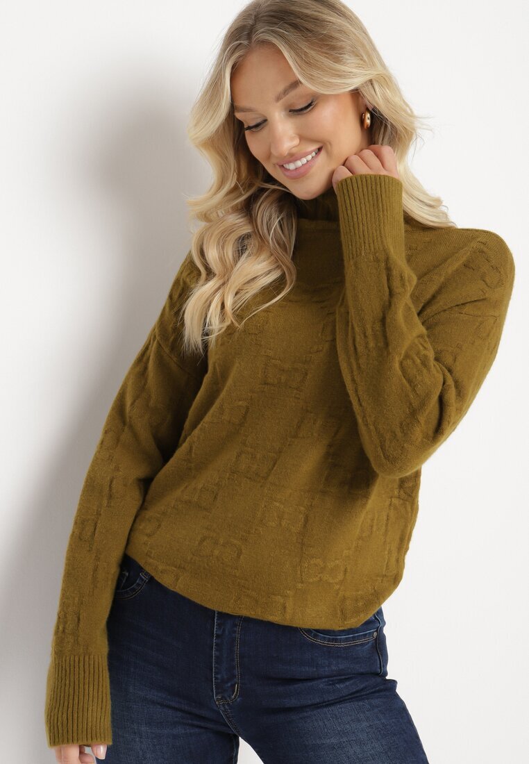 wool fashion Maletă Verde închis Clasic Savera