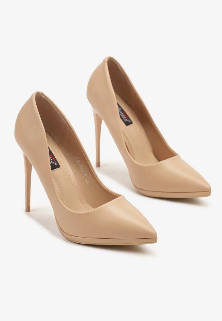yesmile Stiletto Bej în Stil Clasic Toliella