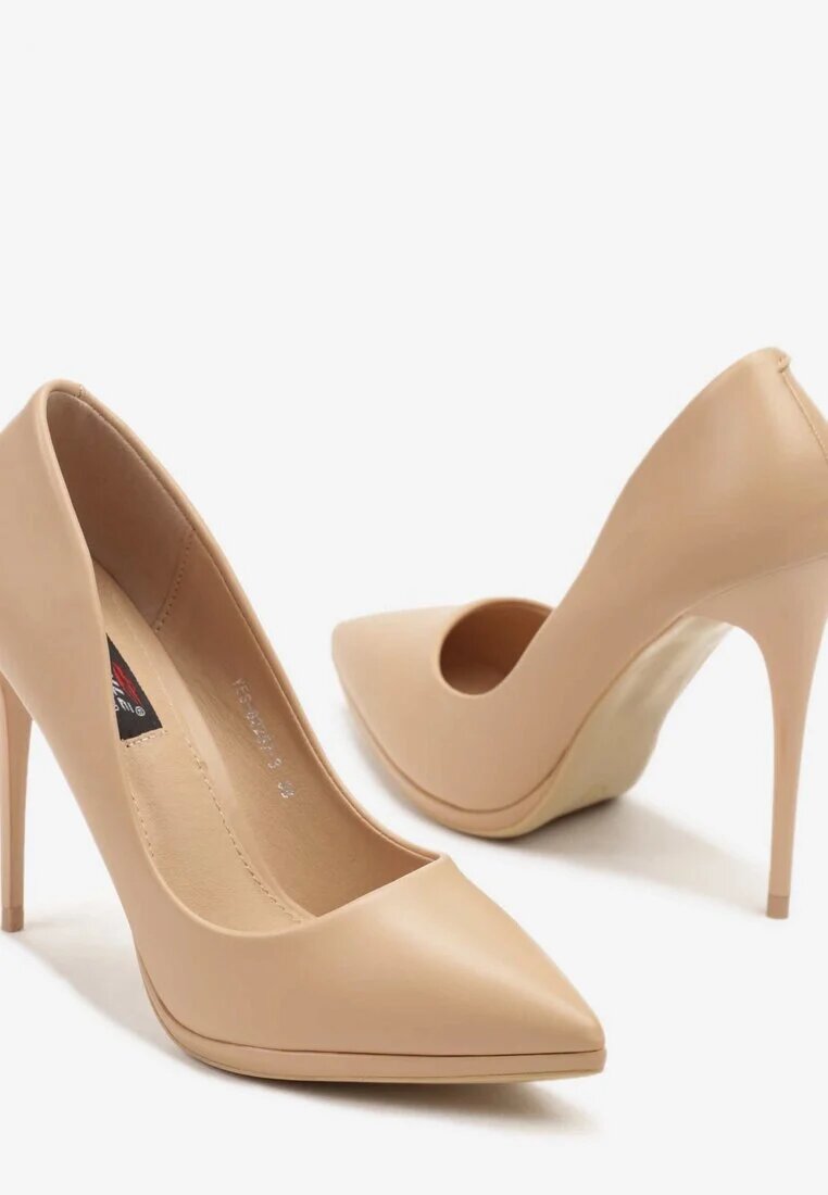 yesmile Stiletto Bej în Stil Clasic Toliella