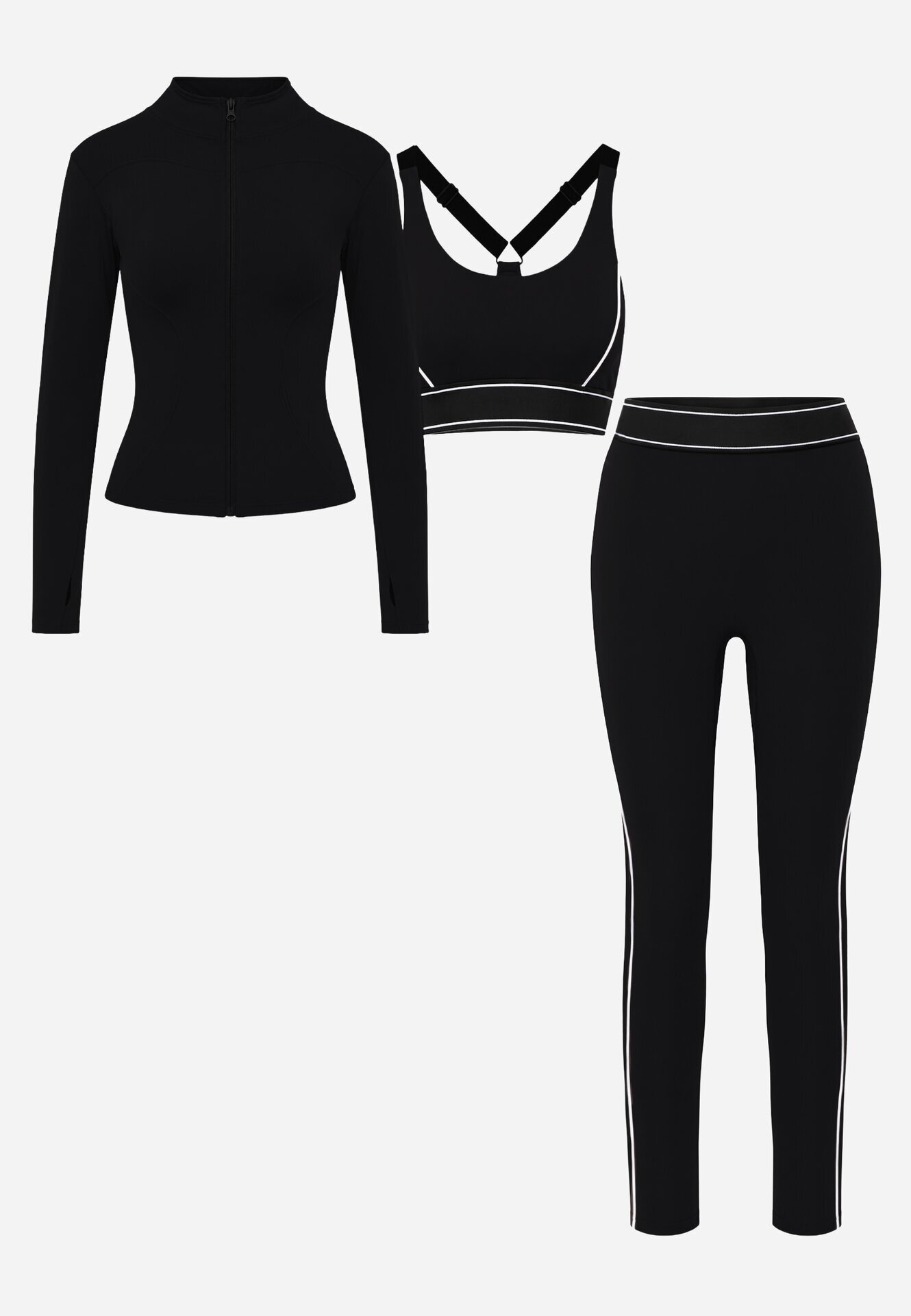yu & me Compleu sport Negru
