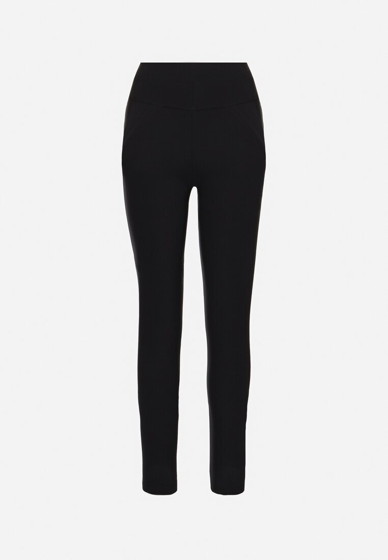 yu & me Pantaloni Bleumarin cu Croială Ajustată cu Elastic în Talie și Buzunare Rizenna
