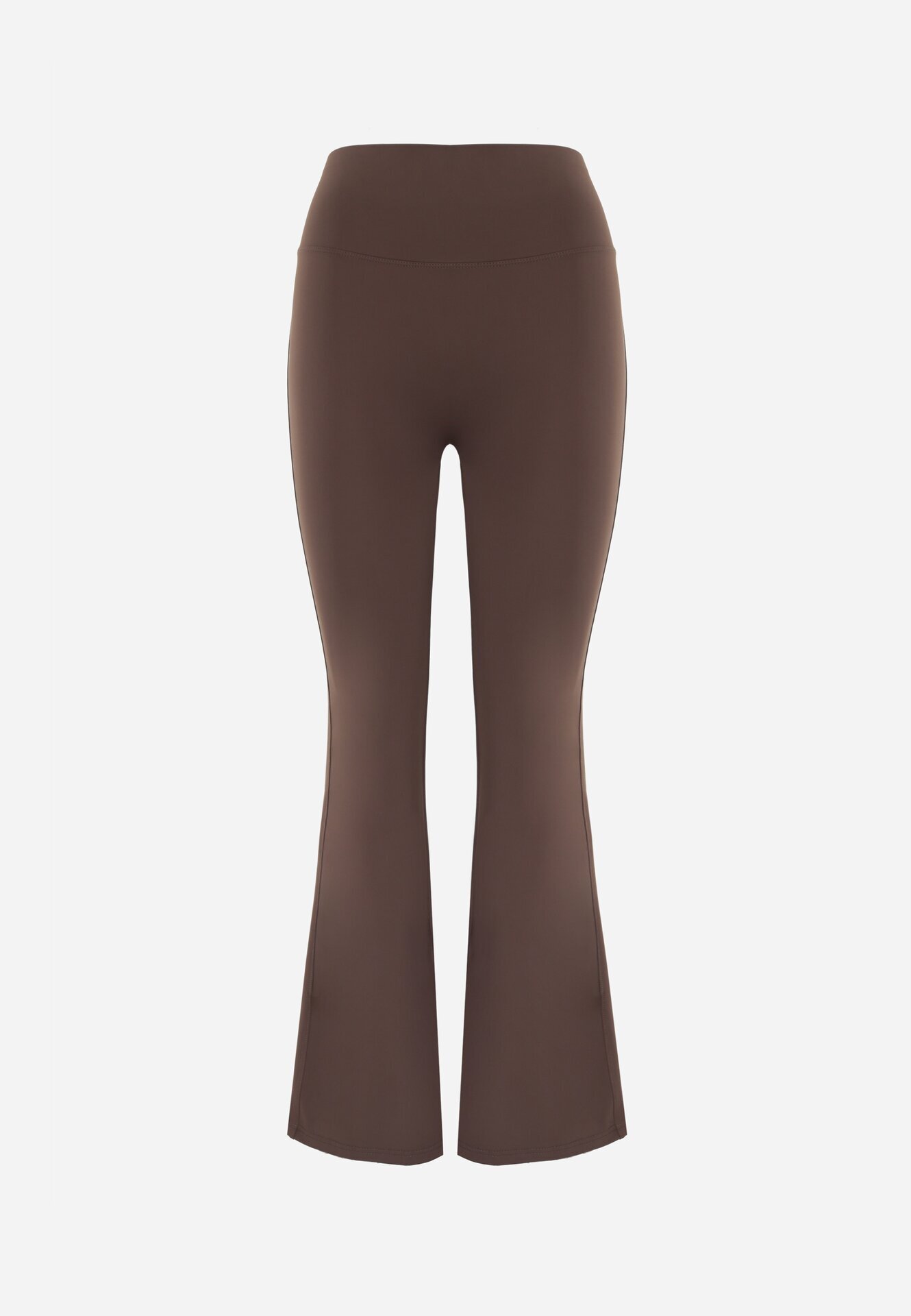 yu & me Pantaloni coloană cu talie înaltă Melonell Maro