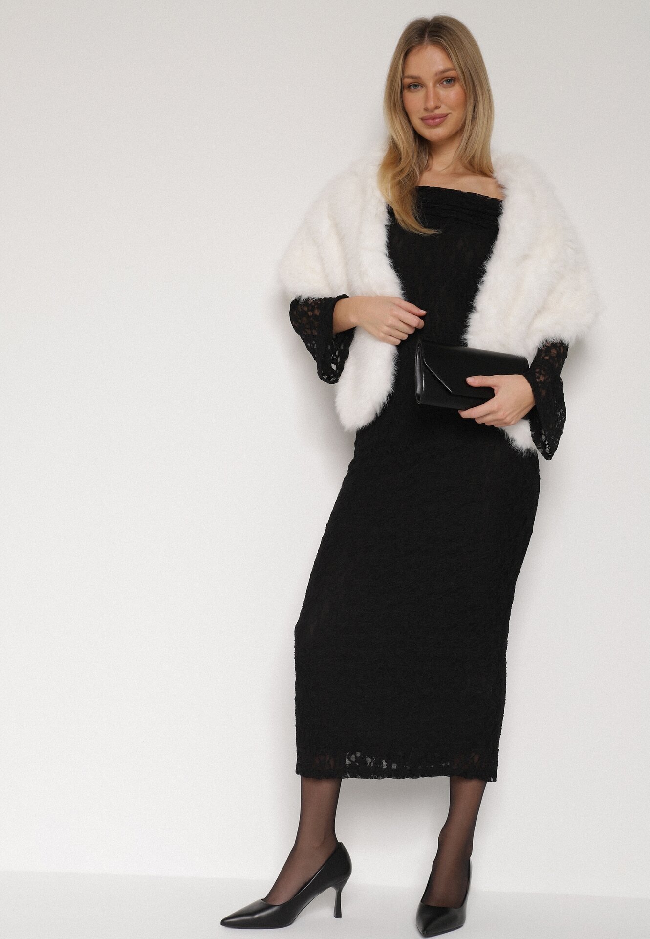 yu & me Poncho Alb