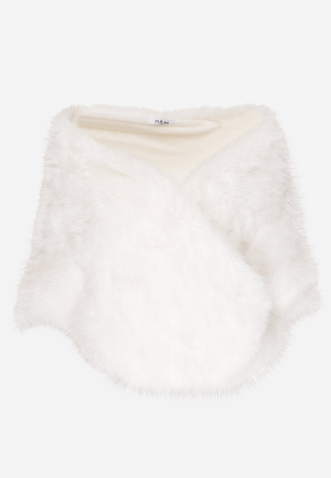 yu & me Poncho Alb