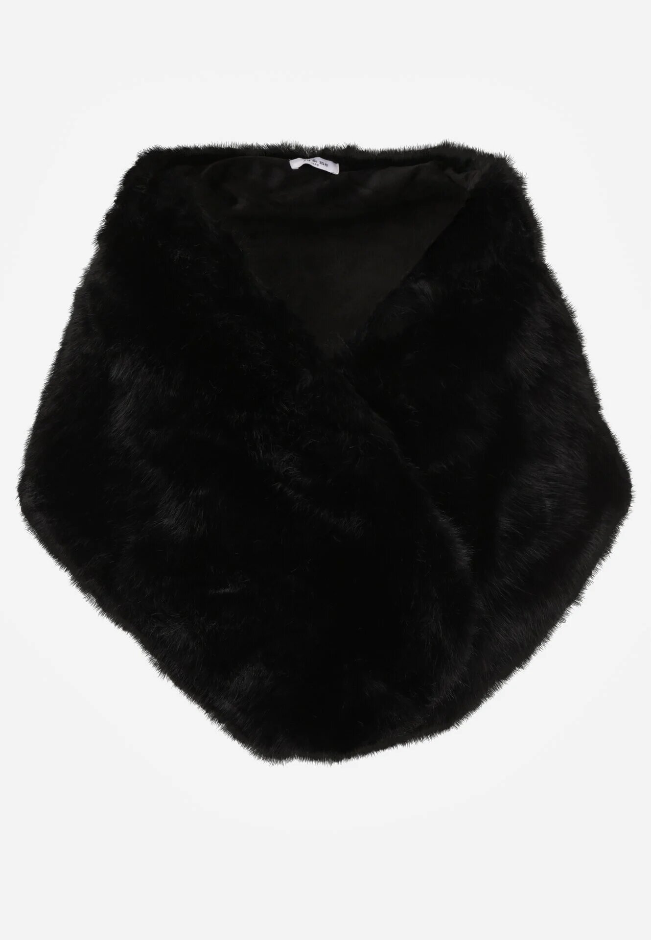 yu & me Poncho Negru