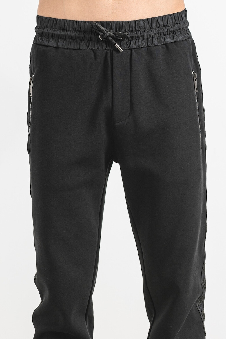 19V69 ITALIA Pantaloni de trening din amestec de bumbac cu buzunare laterale - Pled.ro