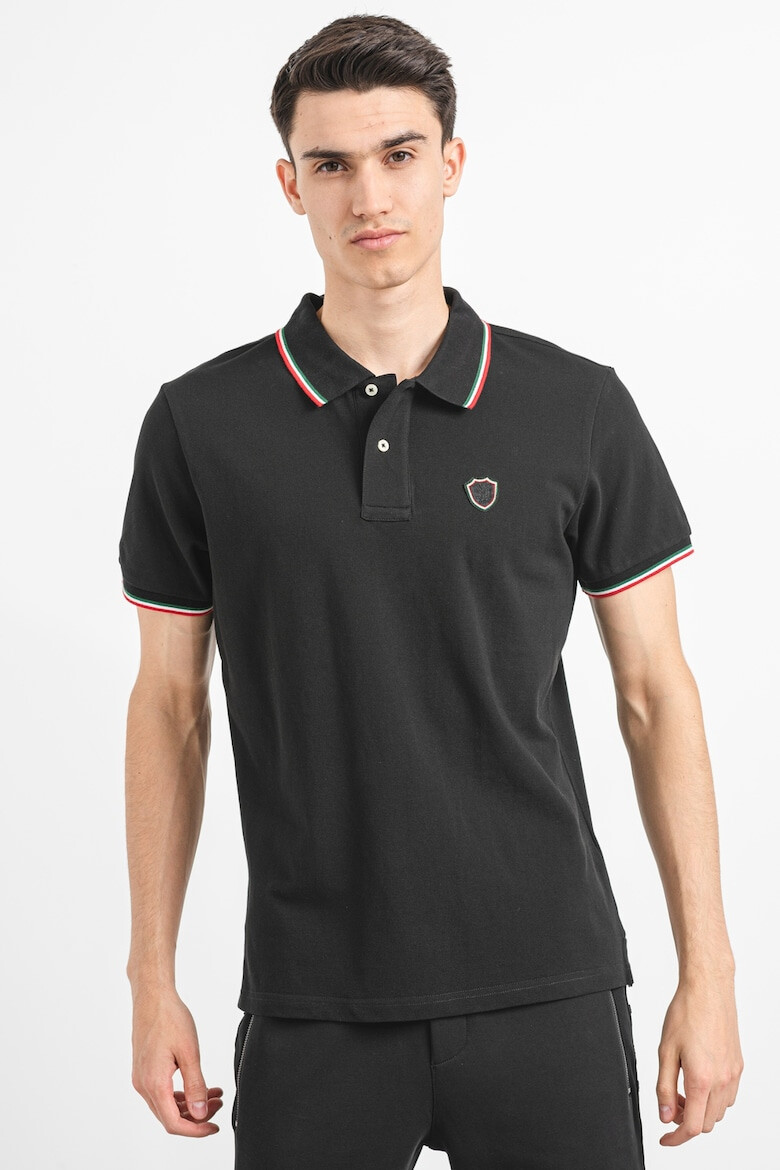 19V69 ITALIA Tricou polo de bumbac - Pled.ro