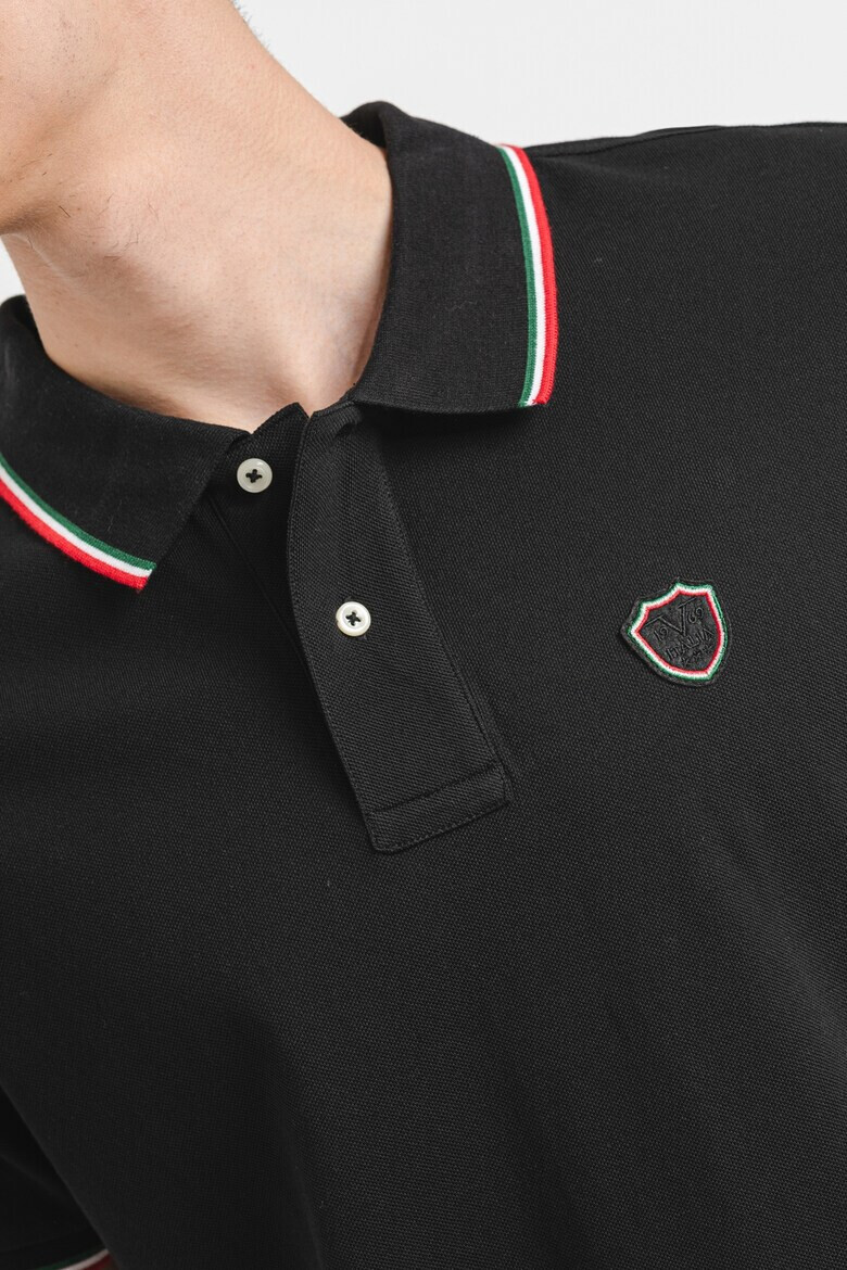 19V69 ITALIA Tricou polo de bumbac - Pled.ro