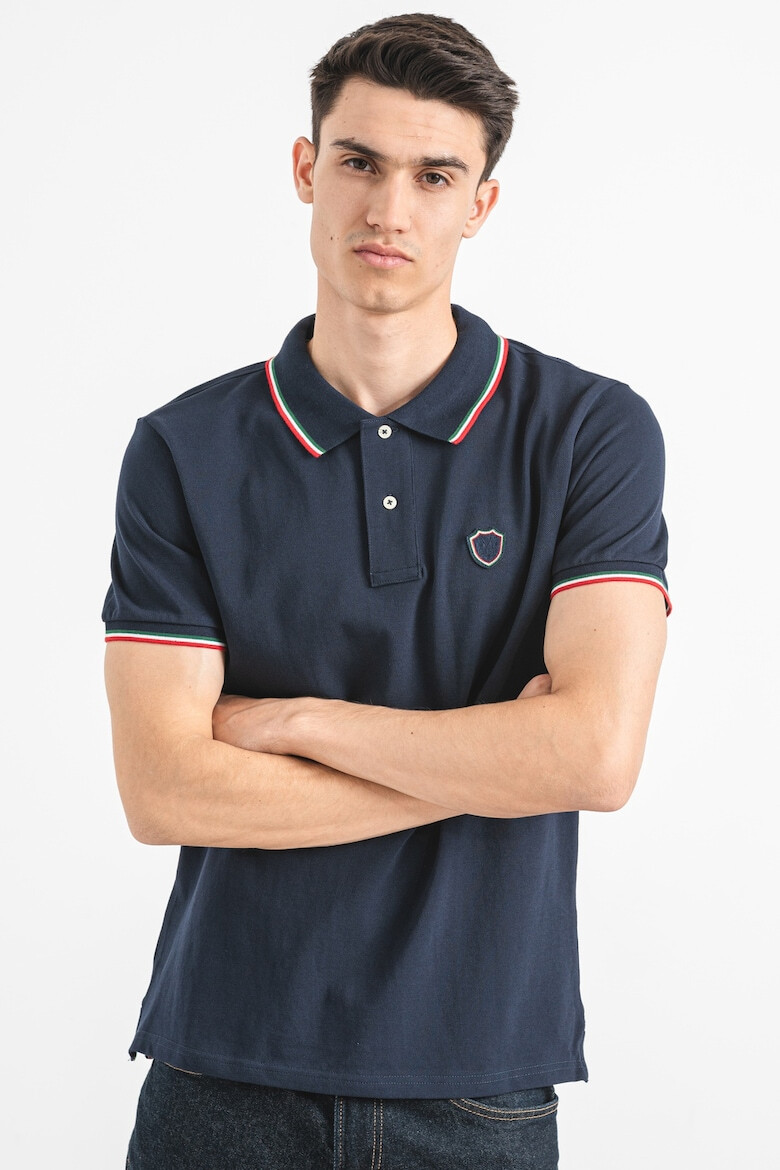 19V69 ITALIA Tricou polo de bumbac - Pled.ro