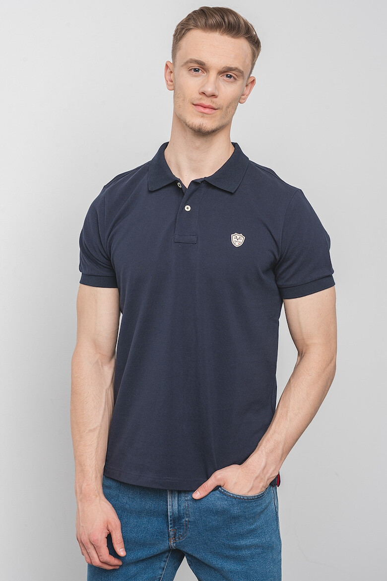 19V69 ITALIA Tricou polo din bumbac - Pled.ro