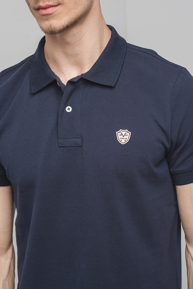 19V69 ITALIA Tricou polo din bumbac - Pled.ro