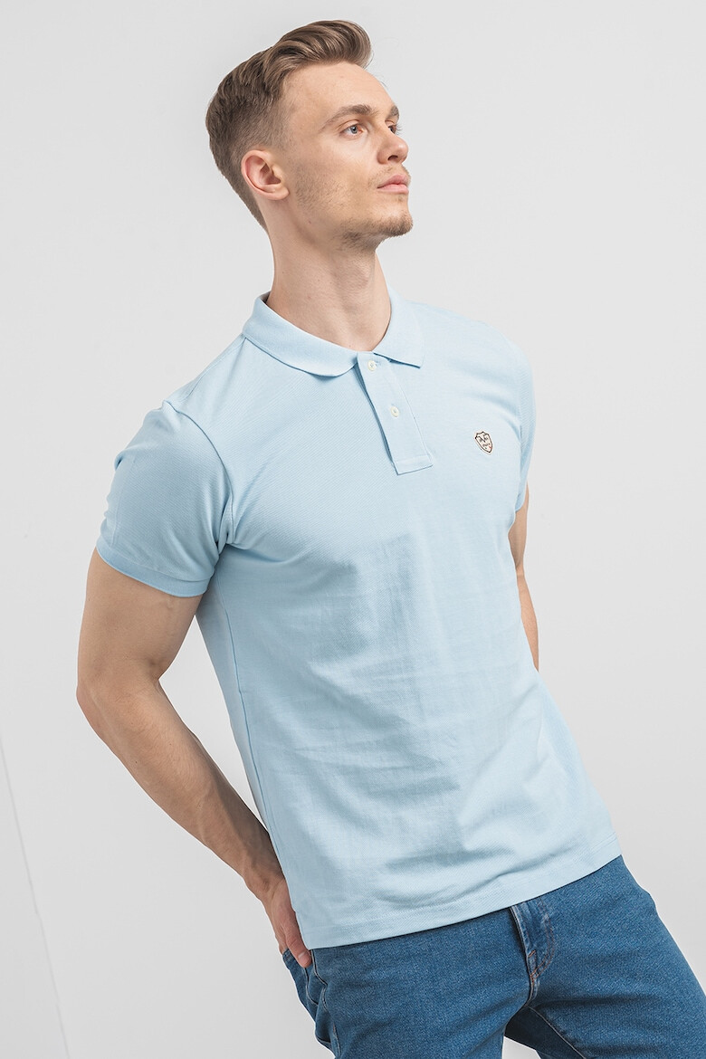 19V69 ITALIA Tricou polo din bumbac - Pled.ro