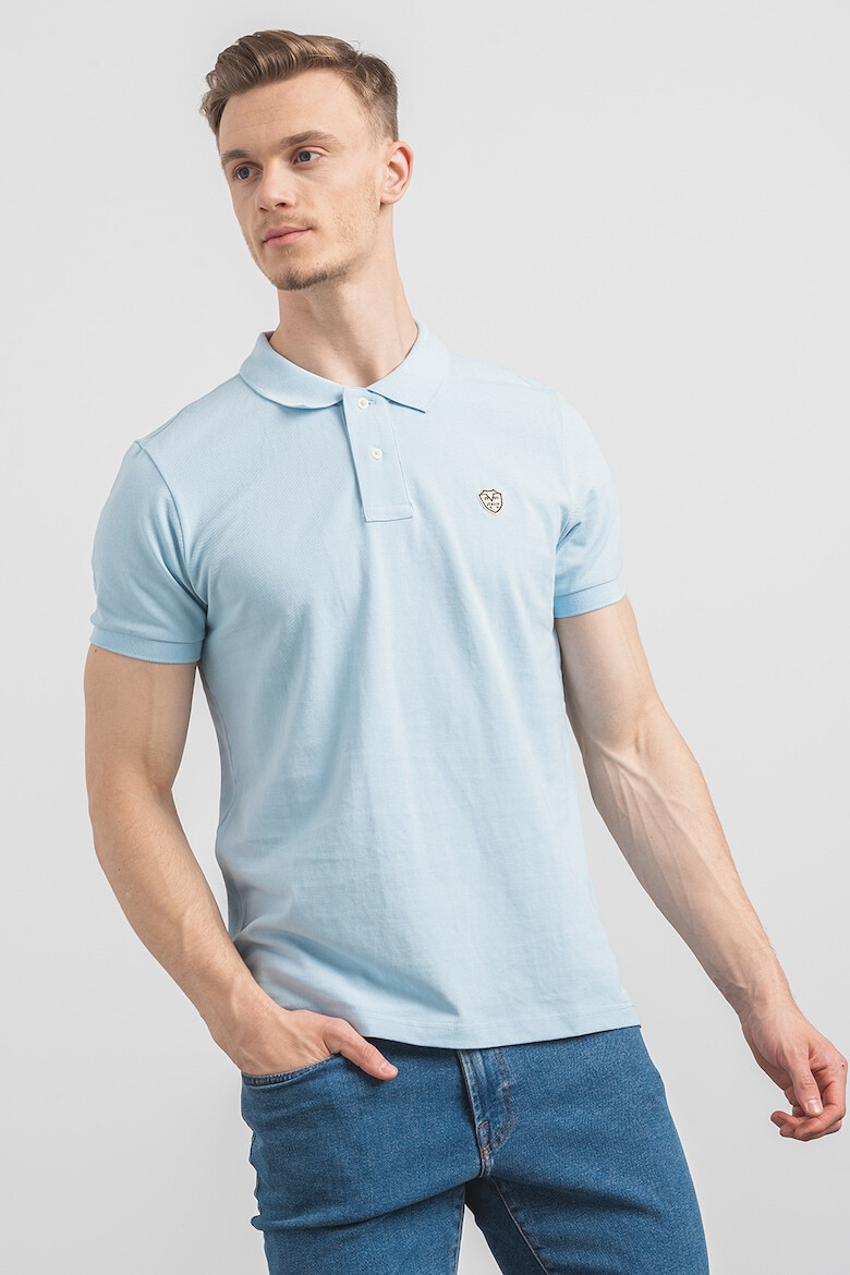 19V69 ITALIA Tricou polo din bumbac - Pled.ro