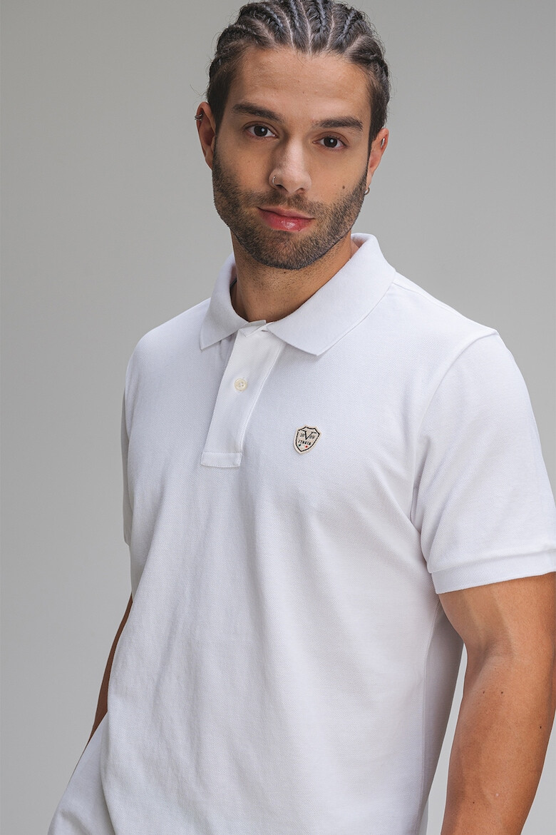 19V69 ITALIA Tricou polo din bumbac - Pled.ro