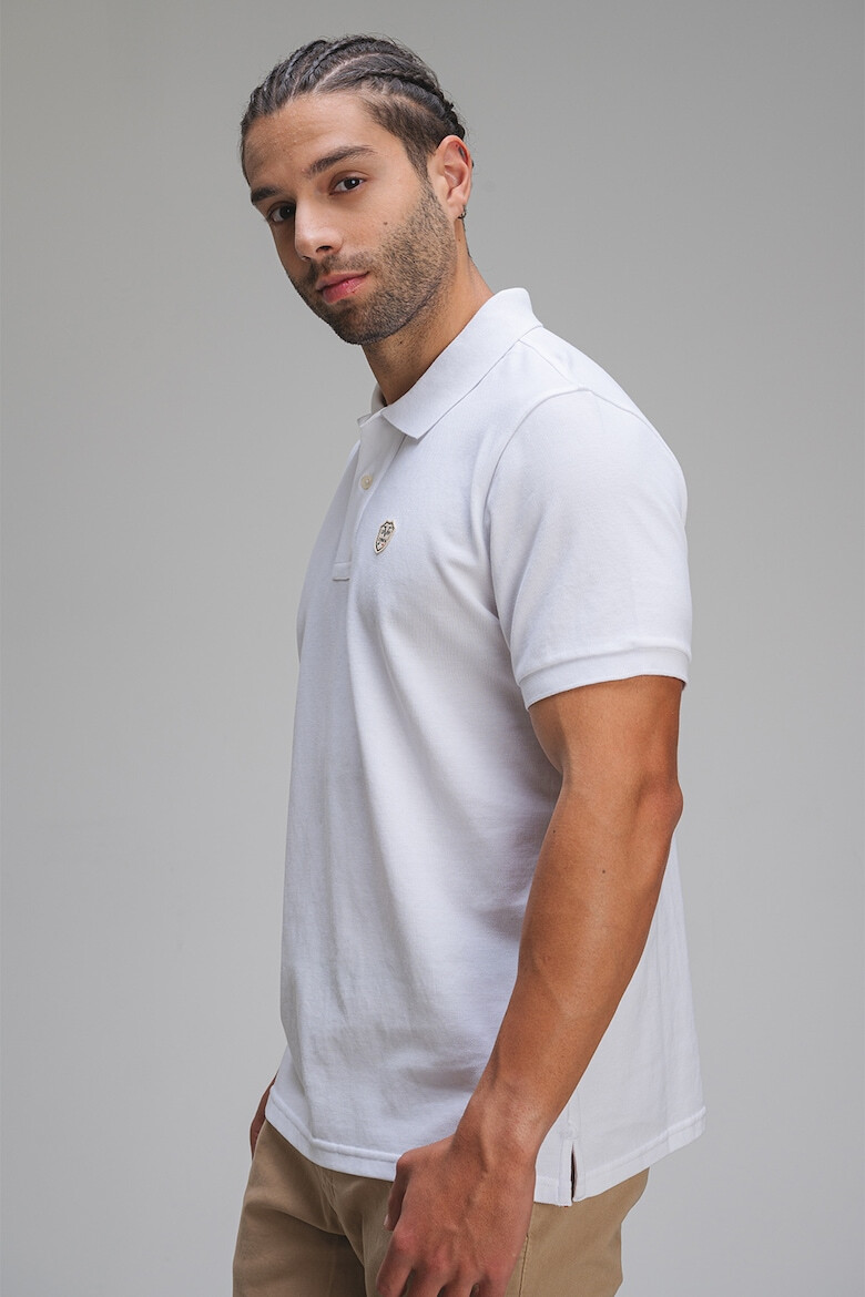 19V69 ITALIA Tricou polo din bumbac - Pled.ro