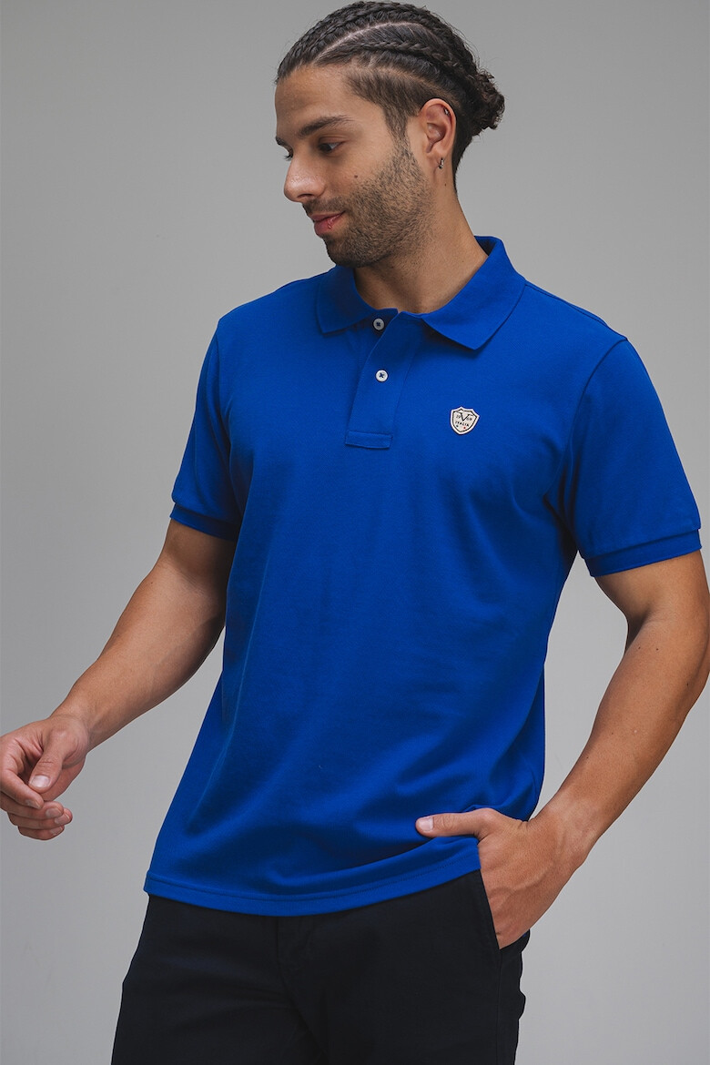 19V69 ITALIA Tricou polo din bumbac - Pled.ro